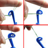 Security Extractor Fishing Universal Fly Nail Knot Tying Tools Extractor Hook Remover Quick Knot Tying Loop Knot Tyer Fish Tools