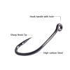 400PCS Fishing Hooks Set PremiumHigh Carbon Steel Barbed FishHooks for Saltwater Freshwater Fishing Gear Fishing Accessories