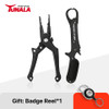 TUNALA Fishing Pliers Grips Set Self-locking Aluminium Tongs Line Scissors Cutter Hook Remover Fish Lip Grabber Clamp Equipments