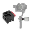 Aluminum Alloy Mounting Plate Clamp for DJI RS 2/ RSC 2/ RS 3/ RS 3
