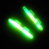 Clip On Fishing Glow Stick 100Pcs XL/M/L 3.3-3.7mm Fluorescent Light Stick Dry Type Luminous Wand Tubes Snap On Fishing Rod Top