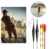 10PCS Fish Bite Automatic Reminder Color Change Smart LED Fishing Ultra Thick Tail Electronic Luminous Buoy 2021 New