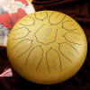 Hluru 12 Inch Glucophone Steel Tongue Drum 11 13 Notes C Tone Music Drum Ethereal Drum Yoga Meditation Percussion Instrument