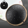 Hluru Music Drum 15 Notes Glucophone Steel Tongue Drum 13 14 Inch 15 Notes Ethereal Drum Yoga Meditation Percussion Instruments