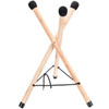 Wooden Stand Tongue Drum Folding Support Hand Pan Drums Tripod Percussion Instrument Professional Portable