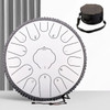 Hluru 15 Notes Glucophone Steel Tongue Drum 13 14 Inch 15 Notes Ethereal Drum Yoga Meditation Percussion Musical Instruments