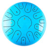 Steel Tongue Drum 13/14 Inch 15 Notes D Major Ethereal Drums Yoga Meditation Sound Healing Beginner Music Drums with Accessories