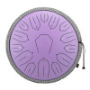 Hluru Glucophone Steel Tongue Drum 14 Inch 15 Notes C Tone Music Drum 13 Inch 15 Note D Tone Ethereal Drum Percussion Instrument