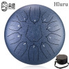 HLluru Tongue Drum 11 Notes Glucophone Steel Tongue Drum 10 Inch 11 Notes D Tones Music Drum Ethereal Drum Percussion Instrument