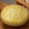 Hluru Glucophone Steel Tongue Drum 10 Inch 11 Notes D Tone Music Drum Ethereal Drum Yoga Meditation Percussion Instrument