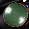 Steel Tongue Drum 14 Inch 15 Tone Professional Percussion Instruments Tambourine Meditation Yoga Ethereal Drums Accessories Gift