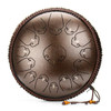 Steel Tongue Drum 15 Notes 14 Inches D Key Ethereal Drums Meditation Yoga Handpan Drum Percussion Percussion Musical Instruments