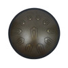 Steel Tongue Drum 18 Inch Tongue Drum Professional Music Instrument Meditation Accessories Musical Instrument Climber Snare Drum