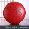 Ethereal Drum 13 Inch 15 Tone Retro Steel Tongue Drum D Tone Professional Percussion Instruments Music Drums Tongue Tambourine