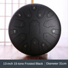 Ethereal Drum 13 Inch 15 Tone Retro Steel Tongue Drum D Tone Professional Percussion Instruments Music Drums Tongue Tambourine