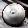 Handpan Tongue Drum 14 Inch 9 Notes Steel Language Tongue Drum Accessories Musical Instrument Big Peruvian Drawer Percussion