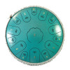 Steel Tongue Drum 14 Inch 15 Tone Yellow Ethereal Drum C Key Music Drums Handpan Professional Percussion Instrument Tambourine