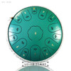Steel Tongue Drum 14 Inch 15 Tone Yellow Ethereal Drum C Key Music Drums Handpan Professional Percussion Instrument Tambourine