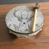 Drum Shamanic Deer Tree-themed Siberian Drum Decoration Handmade Shamanic Drum Siberian Drums Spirit Music With Drumstick Home