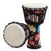 8 Inch Portable African Drum Djembe Hand Drum & Colorful Art Patterns Percussion Musical Instrument Drum Accessories 6 Inch Drum