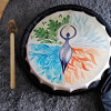 Shaman Drum Shaman Drum Tree-of-Life Siberian Drum Music Spiritual Bass Drum For Spiritual Music Sound Healing Adult Drum