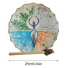 Shaman Drum Shaman Drum Tree-of-Life Siberian Drum Music Spiritual Bass Drum For Spiritual Music Sound Healing Adult Drum