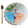 Shaman Drum Shaman Drum Tree-of-Life Siberian Drum Music Spiritual Bass Drum For Spiritual Music Sound Healing Adult Drum