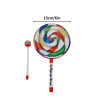 Lollipop Hand Drum 6 Inch / 8 Inch / 10 Inch Percussion Instruments Musical Learning Toy Infant Teaching Aids Lollipop Drums