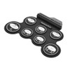 Compact Size USB Roll-Up Drum Set Digital Electronic Drum Kit 7 Drum Pads with Drumsticks Foot Pedals for Beginners Children