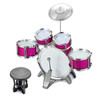 New kids drum set kids fun jazz toy drum 3 colors 5 drum instruments free shipping