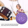 6 inch 11-Tone Steel Tongue Drum Hand Pan Drums with Drumsticks Percussion instruments Musical Instruments drums Music drum set