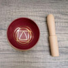8cm Colorful Nepal Tibetan Singing Bowl 7 Chakras Handmade Copper Buddha Sound Bowl Yoga Meditation Mindfulness Ornaments Gifts