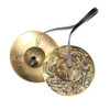 Meditation Round Backward Bell Musical Instrument Jingle Bells Musical Intruments Yoga Healing Sounds Healing Instrument