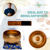 Nepal Handmade Tibet Buddha Sound Bowl Yoga Meditation Chanting Bowl Brass Chime Handicraft music therapy Tibetan Singing Bowl