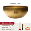 100% Nepalese Handmade Singing Bowl Primary Color Sanda Full Moon Bowl Sound Therapy Yoga Meditation and Healing Bronze Ornament