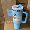 Stanley Valentine's Day Tumbler With Handle Straw Lid Stainless Steel 40oz Vacuum Insulated Car Mug Wall Thermal Iced Travel Cup