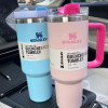 Stanley Quencher H2.0 30oz/40oz Stainless Steel Vacuum With Handle Lid Straw Travel Mug Vacuum Insulated Tumbler Travel Cup