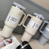 Stanley Quencher H2.0 30oz/40oz Stainless Steel Vacuum With Handle Lid Straw Travel Mug Vacuum Insulated Tumbler Travel Cup