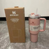 40oz Stanley Quencher H2.0 FlowState Stainless Steel Vacuum Insulated Tumbler with Lid and Straw Thermos Cup for Warm and Cold