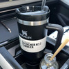 Stanley Stainless Steel Tumbler Flow State Straw Lid 30oz/40oz Double Wall Thermal Iced Travel Cup Vacuum Insulated Car Mug