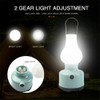 Portable Camping Lights Waterproof Outdoor Camp Lamp 2 Lighting Modes Tent Lamp for Hiking Climbing Yard