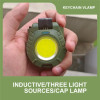 Multifunctional LED Mini Flashlight Type-c Fast Charge 4 Lighting Modes COB Work Lamp Bottle Opener For Outdoor Camping Travel