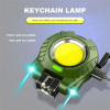 Multifunctional LED Mini Flashlight Type-c Fast Charge 4 Lighting Modes COB Work Lamp Bottle Opener For Outdoor Camping Travel