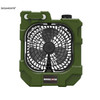 Multifunctional Lighting, Movable Charging Fan Light, Mini Table Fan With 3-level Brightness Adjustment Light For Camping