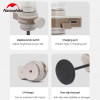 Naturehike LED Candle Lamp Electric Flameless Atmosphere Camping Light 320g Ultralight Waterproof Home Desk Lamp Free Bag
