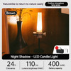 Naturehike LED Candle Lamp Electric Flameless Atmosphere Camping Light 320g Ultralight Waterproof Home Desk Lamp Free Bag