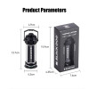 1PCS Blackdog Multi-Purpose Atmosphere Light Camping Lighting Outdoor Charging Flashlight Adjustable Brightness IPX4 Waterproof 1PCS Blackdog Multi-Purpose Atmosphere Light Camping Lighting Outdoor Charging Flashlight Adjustable Brightness IPX4 Waterproof