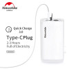 Naturehike High Power Mini Inflatable Mat Air Pump 3-in-1 Multi-function Charging Lighting Lamp for Camping Pad Mattress
