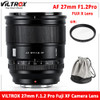 Viltrox 27mm F1.2 Pro Fujifilm X Mount Lens Ultra Large Aperture