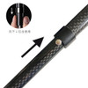 Ultralight Trekking Poles 100% Carbon fiber 2023 New 3-section Foldable Walking Stick climbing stick Portable Travel Hiking Pole